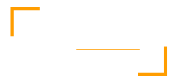 Logo ID School, mention connecteur de talents en blanc et orange.