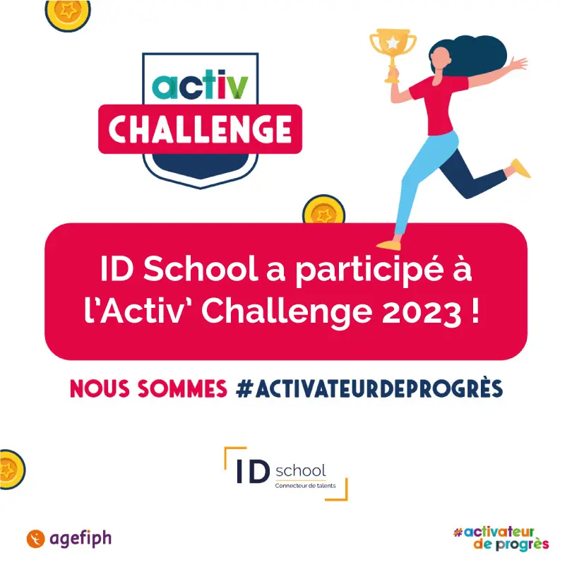 ID School à participé à l'Activ Challenge 2023